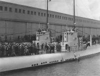 Navy submarine Bass at San Francisco