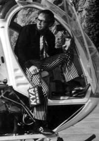 Brad Messer, KYA News Director (1969; Courtesy of Brad Messer)