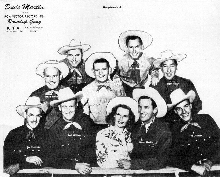 Dude Martin Roundup Gang on KYA