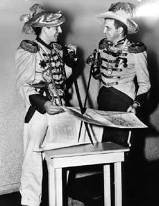 Don Sherwood and Hap Harper