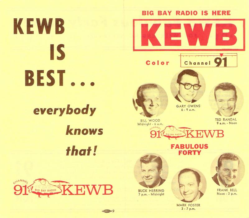 KEWB Survey Sept 26 1959